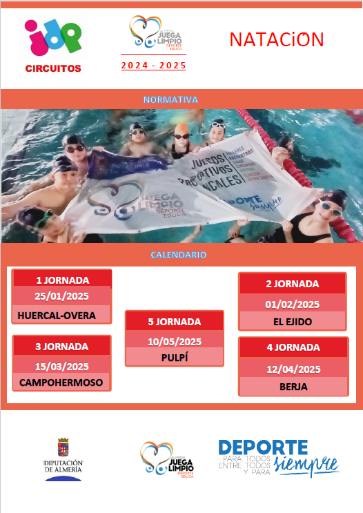 Circuito de Promoción de la Natación. Huércal Overa 25-1-25